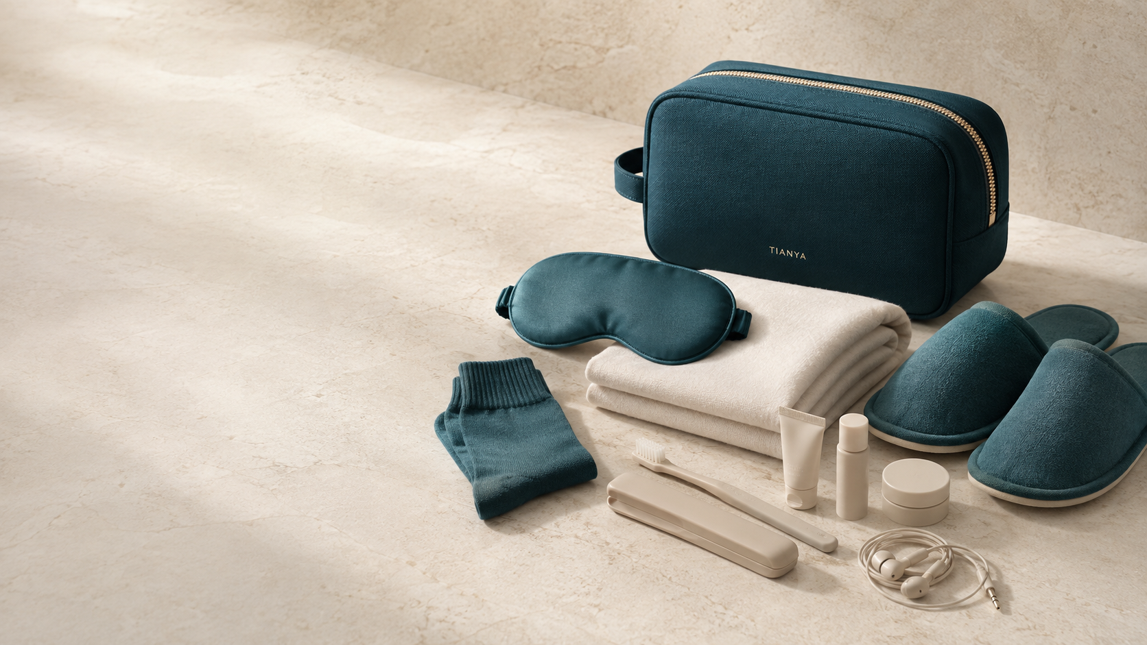 TIANYA customized airline amenity kit collection